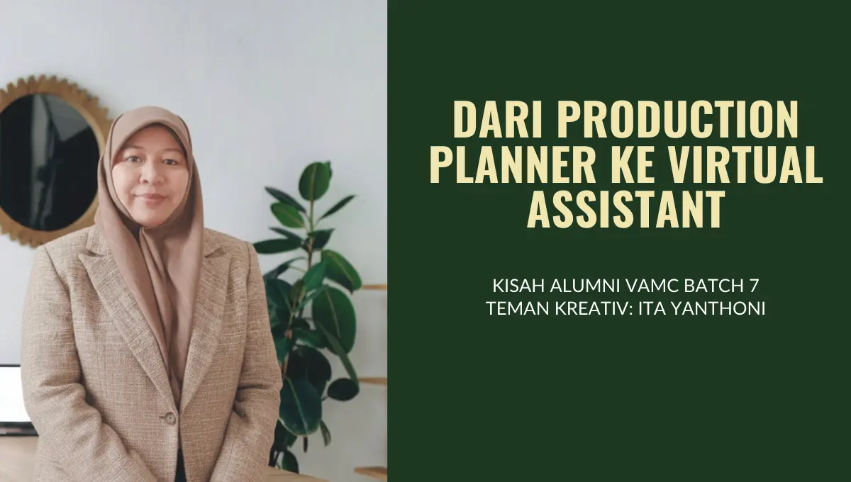 testimoni pelatihan virtual assistant master class Teman Kreativ oleh Ita