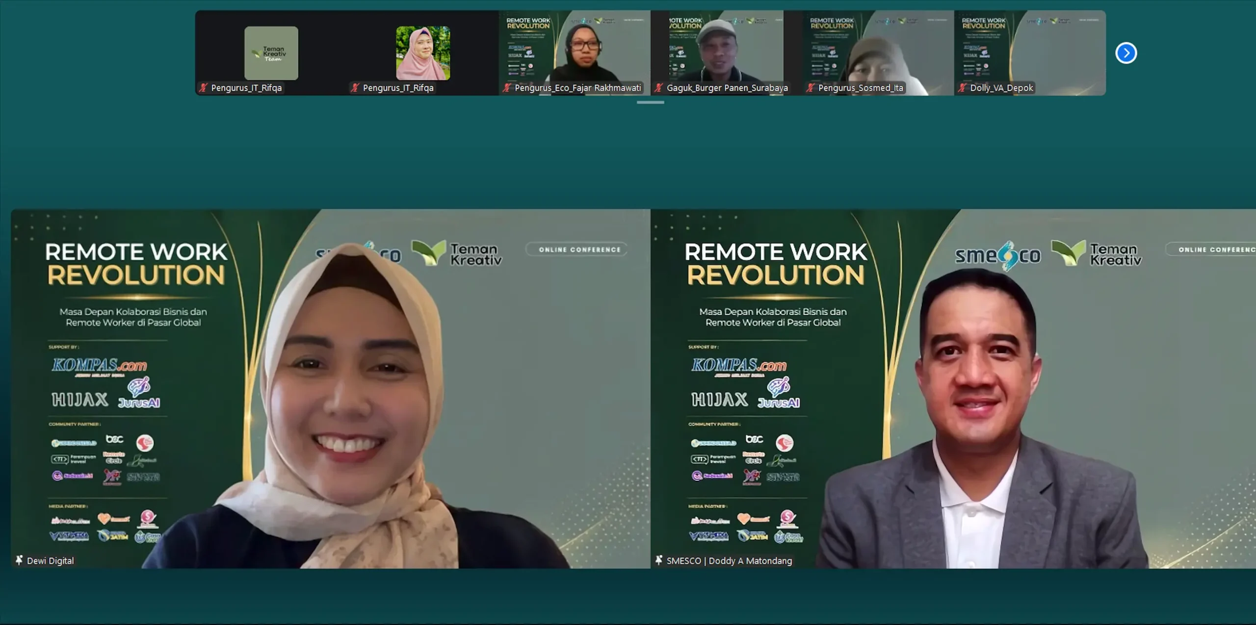 Teman Kreativ Online Conference 2026 - Remote Work Revolution